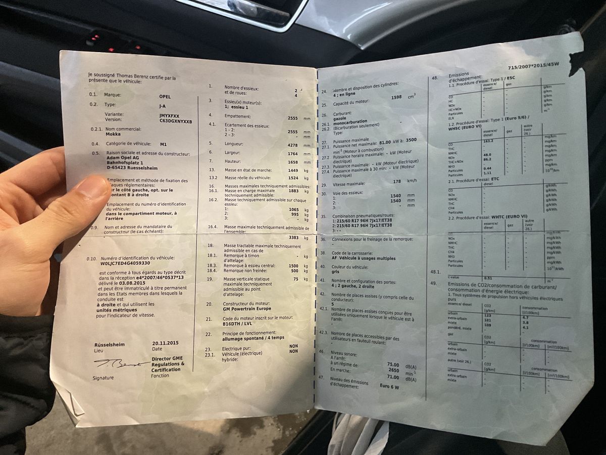 Opel Mokka d'occasion