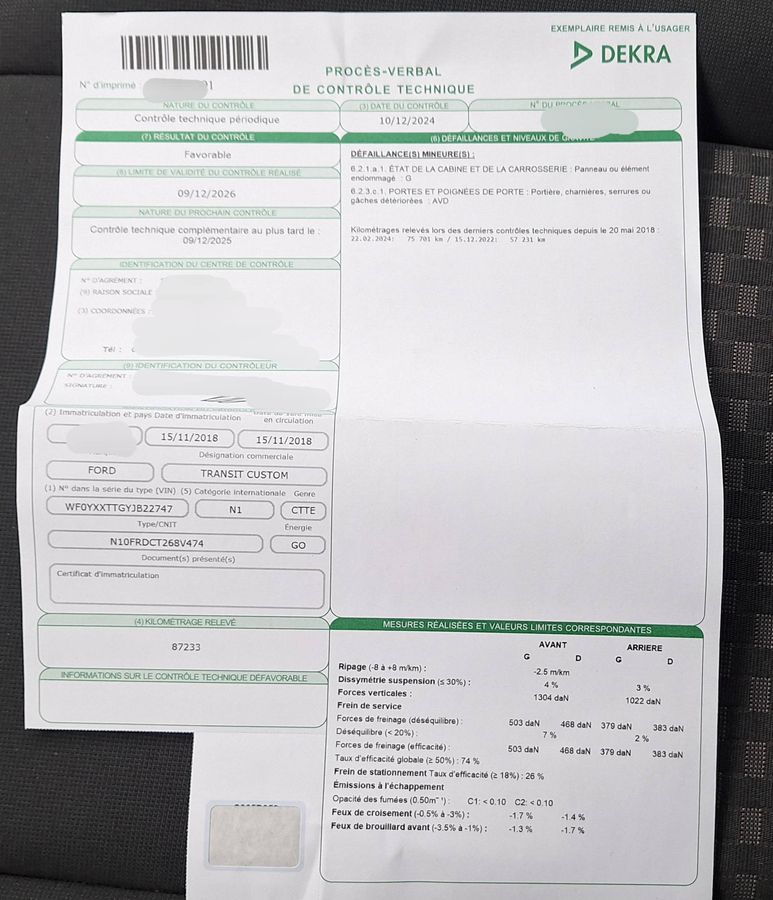 Ford Tourneo d'occasion