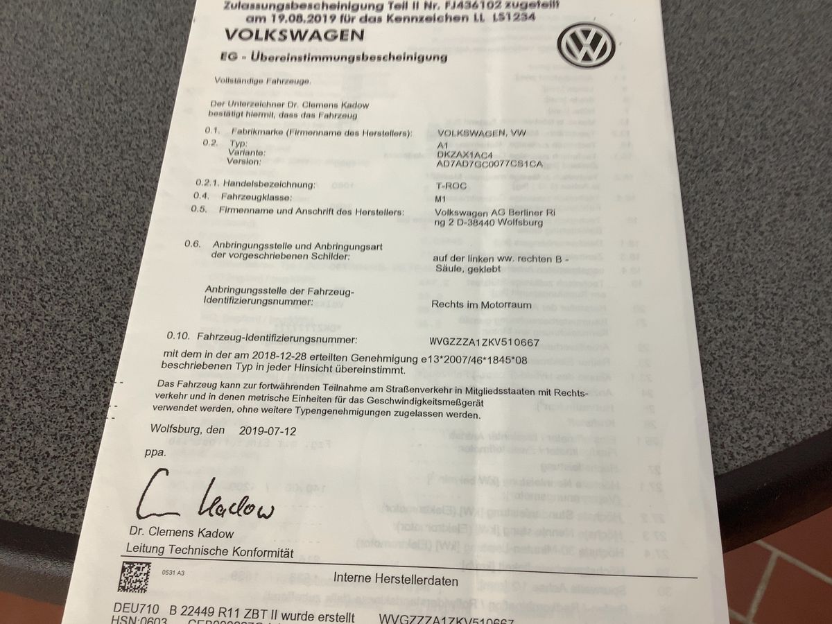 Volkswagen T-Roc d'occasion
