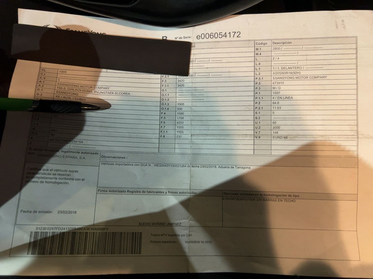 Ssangyong Tivoli d'occasion