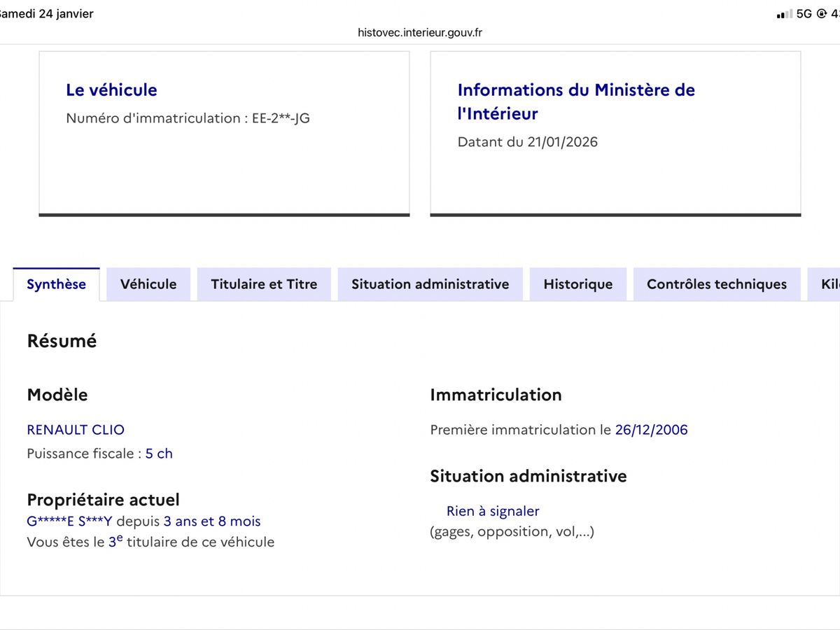 Renault Clio d'occasion