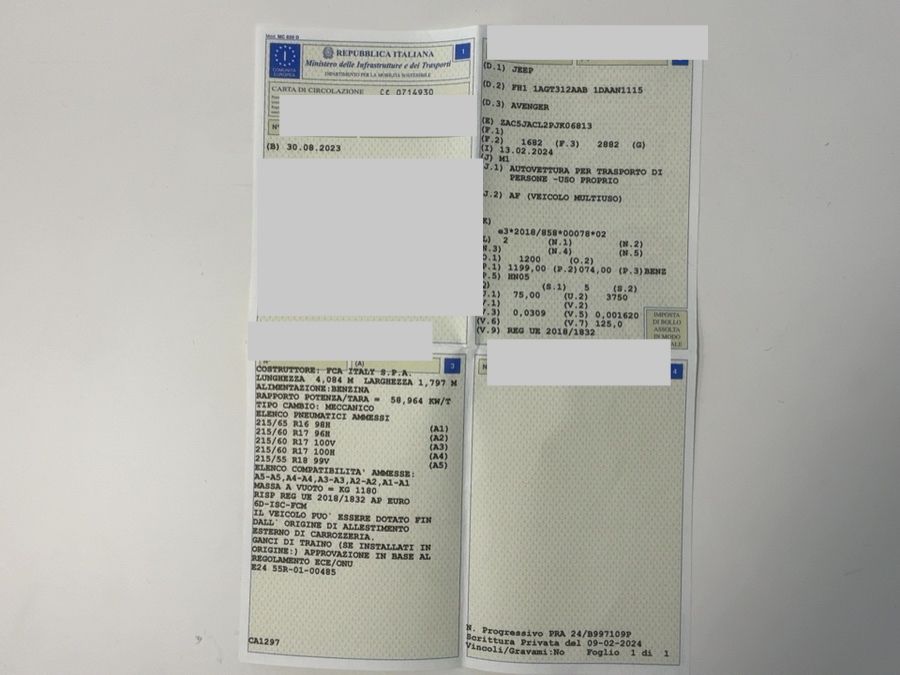 Jeep Avenger d'occasion