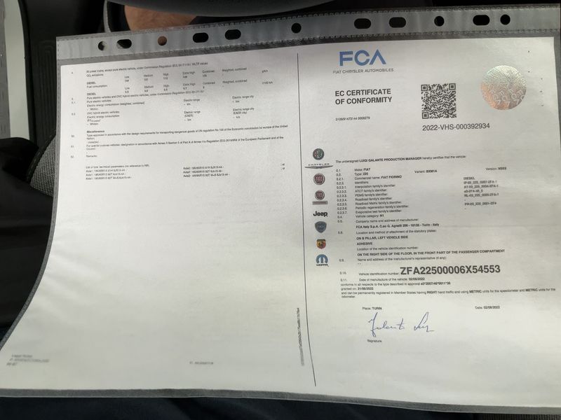 Fiat Fiorino 1.3 M-Jet SX Kasten — zdjęcie 16