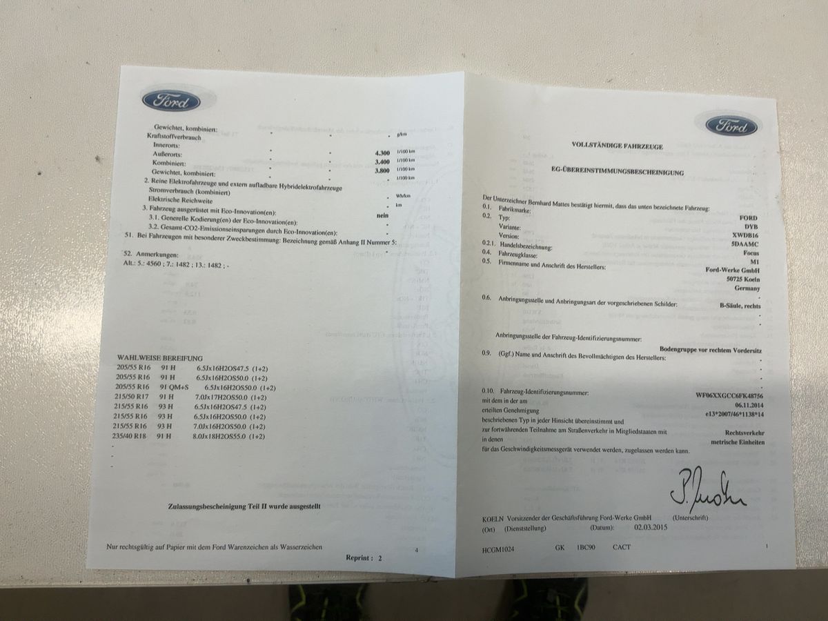 Ford Focus d'occasion