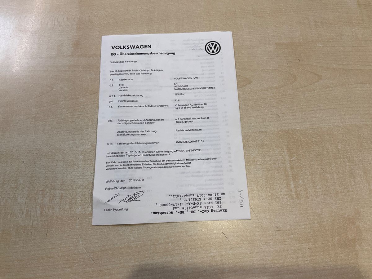 Volkswagen Tiguan d'occasion