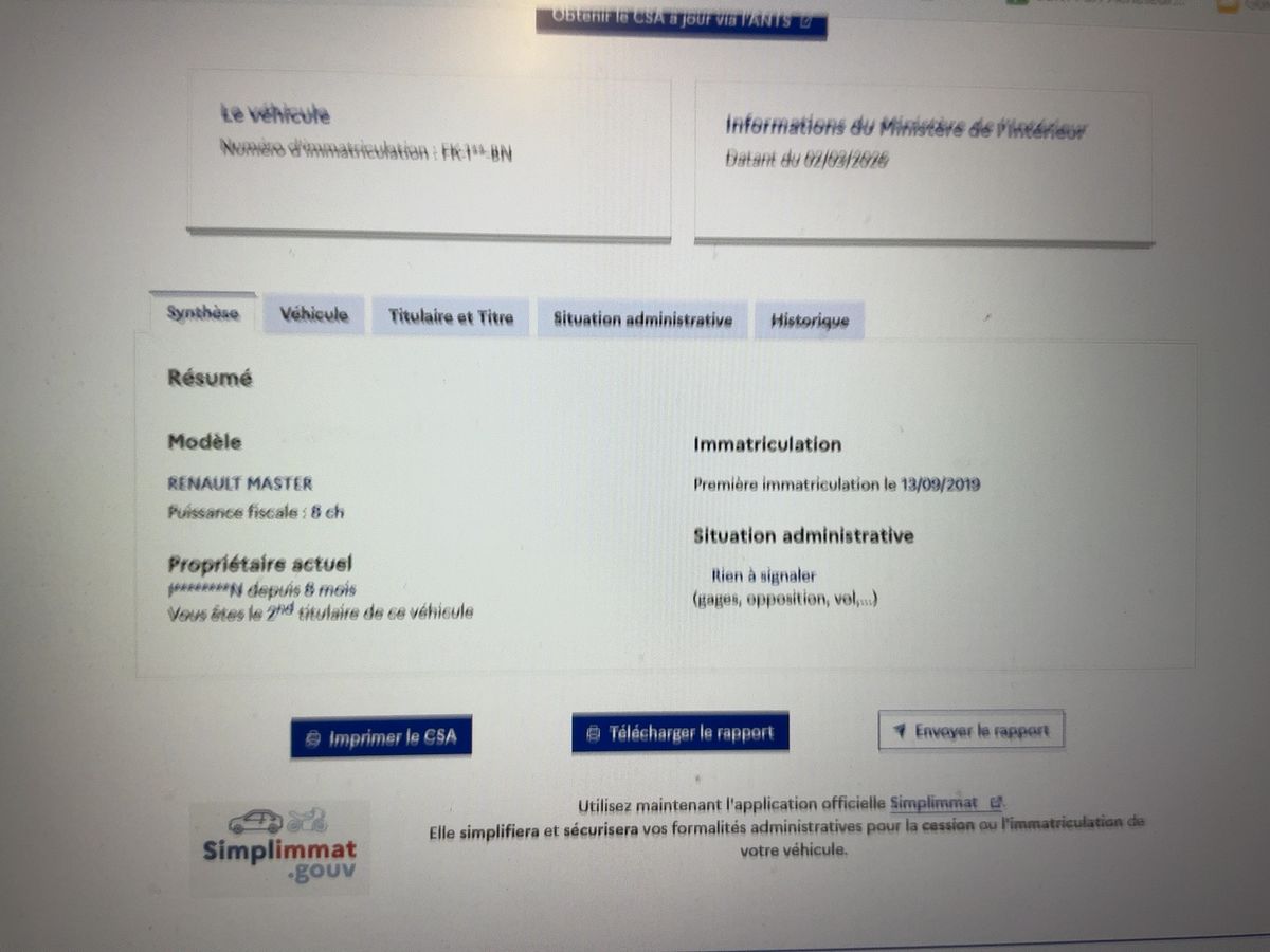 Renault Master d'occasion