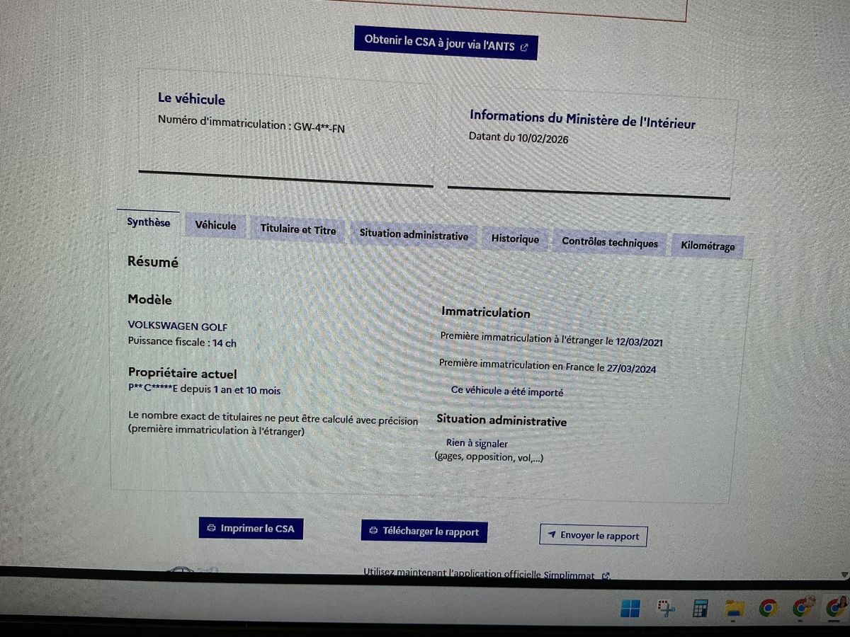 Volkswagen Golf d'occasion