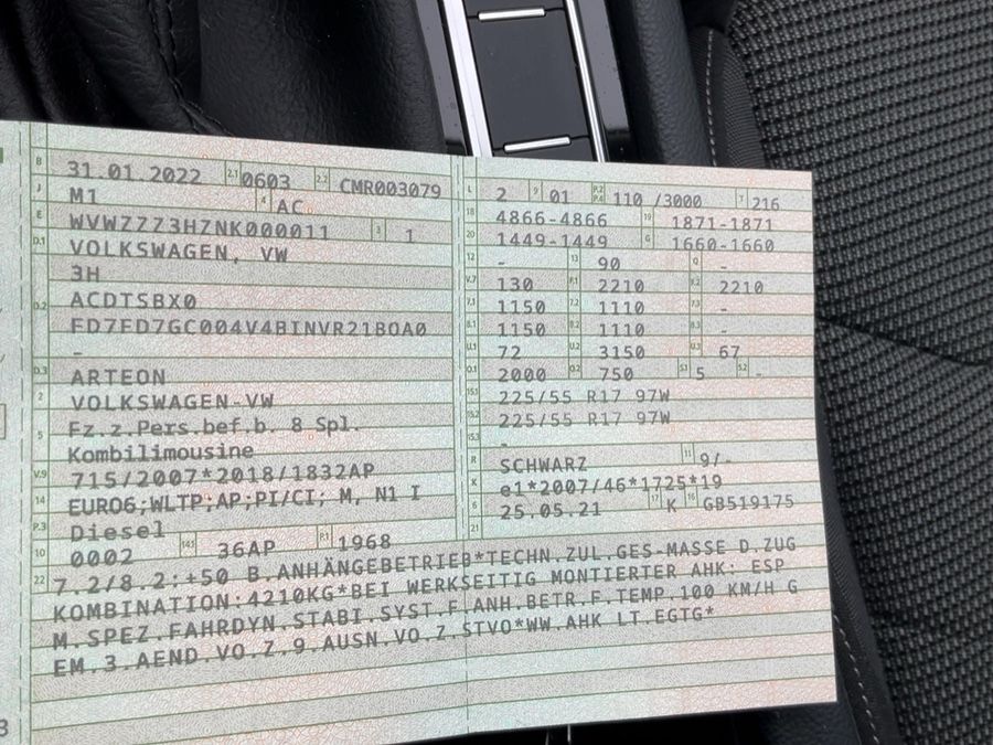 Volkswagen Arteon d'occasion