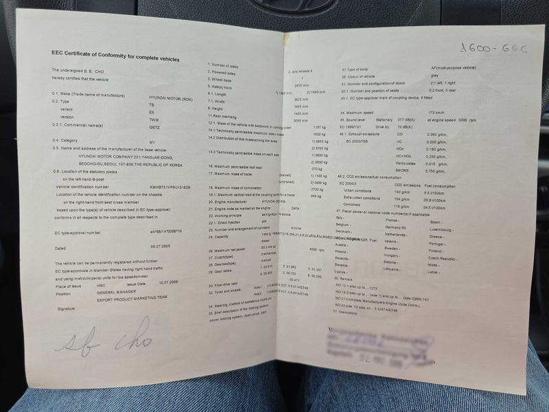 Hyundai Getz 1.5 CRDi GLS — zdjęcie 15