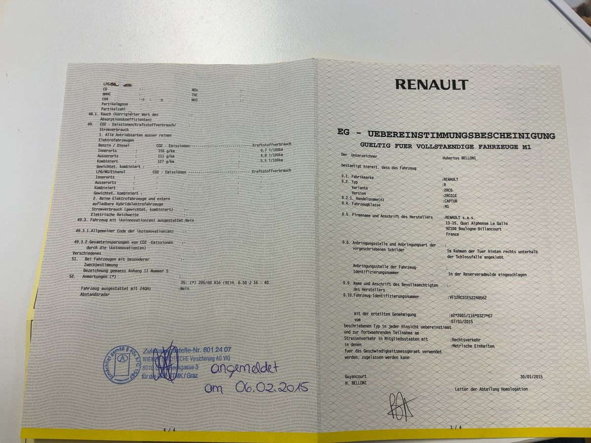 Renault Captur d'occasion