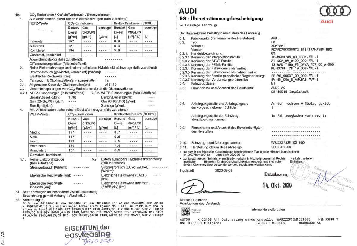 Audi Q3 35 TFSI ACT S line
