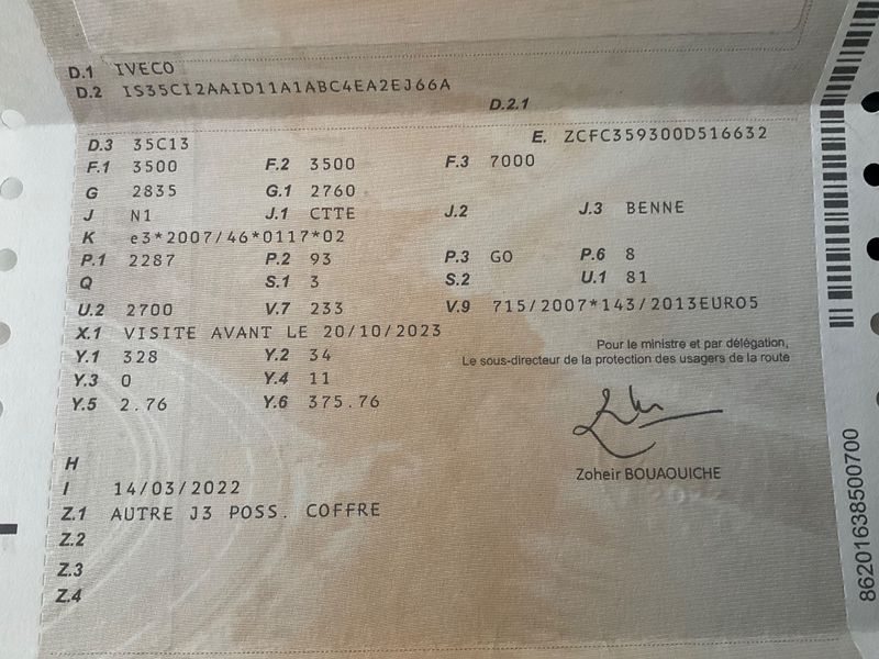 Iveco Daily 2.3 Diesel Einzelkabine 35 C Radstand 3450 — zdjęcie 15