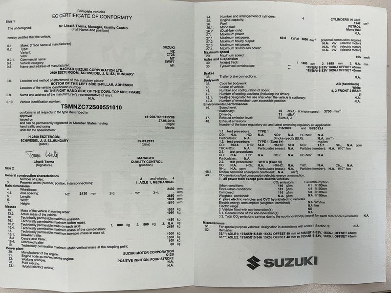 Suzuki Swift 1.2 X-TRA — zdjęcie 16