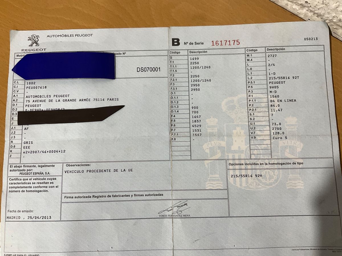 Peugeot 5008 1.6 HDi Active