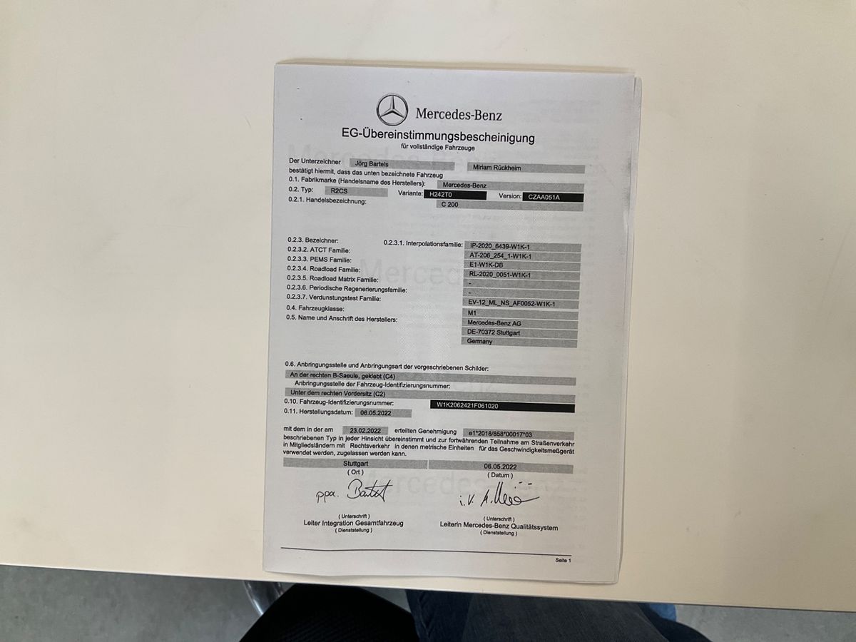 Mercedes-Benz C-Klasse d'occasion