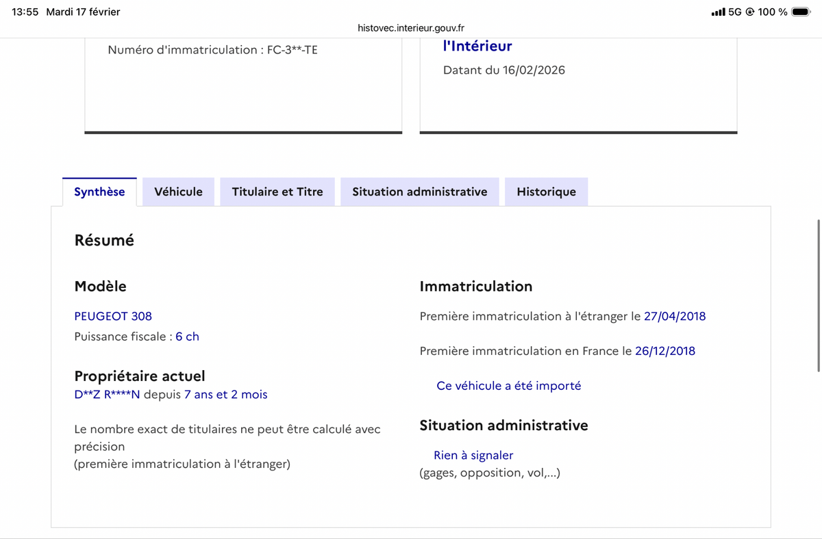 Peugeot 308 d'occasion