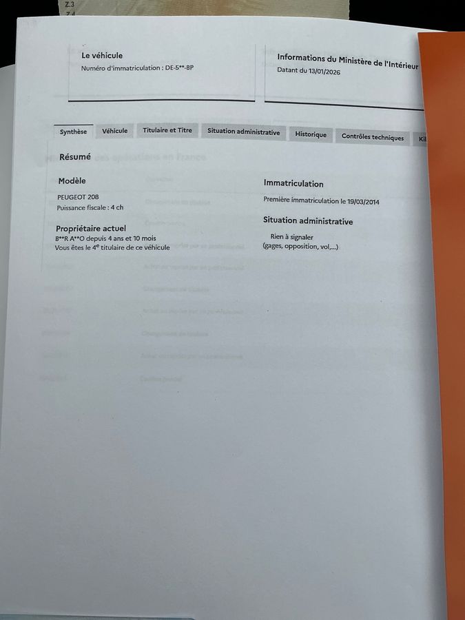 Peugeot 208 d'occasion