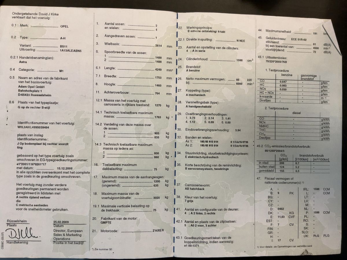 Opel Astra d'occasion