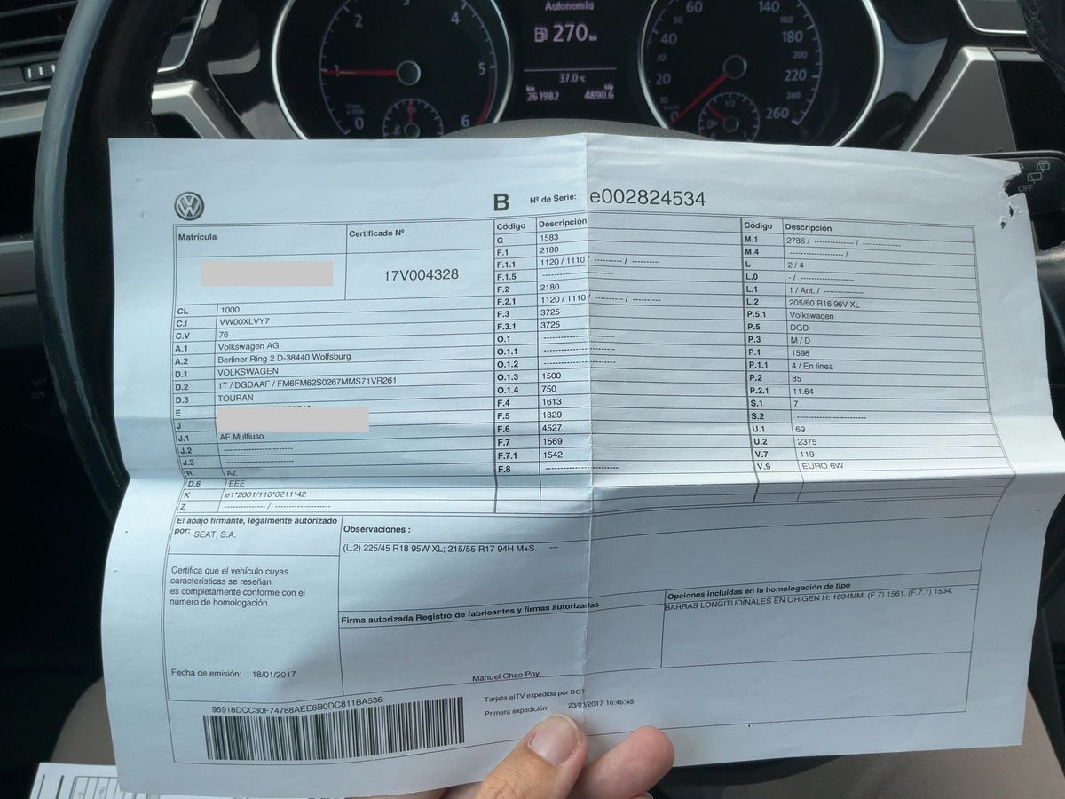 Volkswagen Touran d'occasion