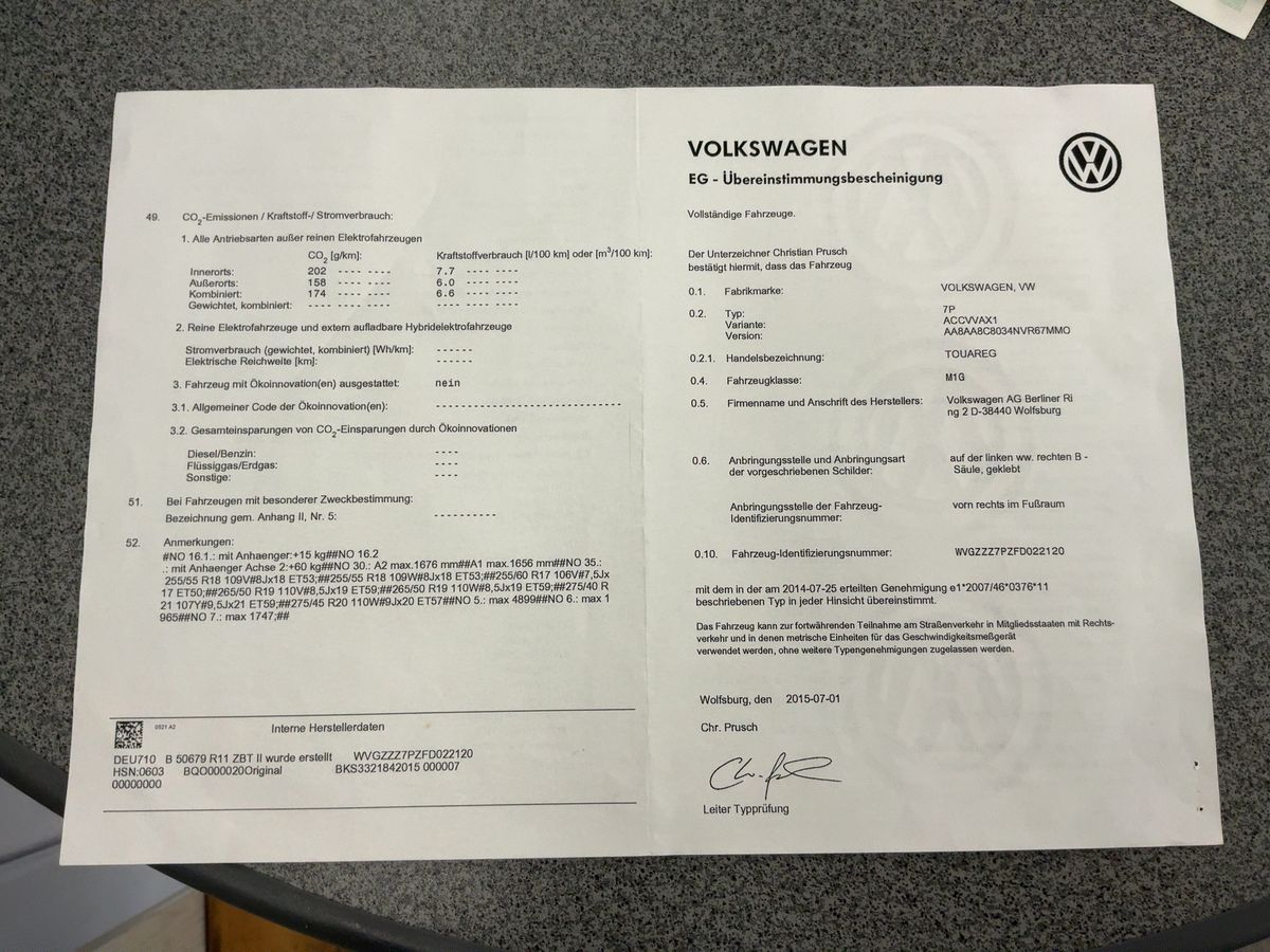 Volkswagen Touareg d'occasion