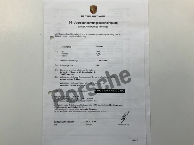 Porsche 718 Boxster 718 Basis — zdjęcie 16