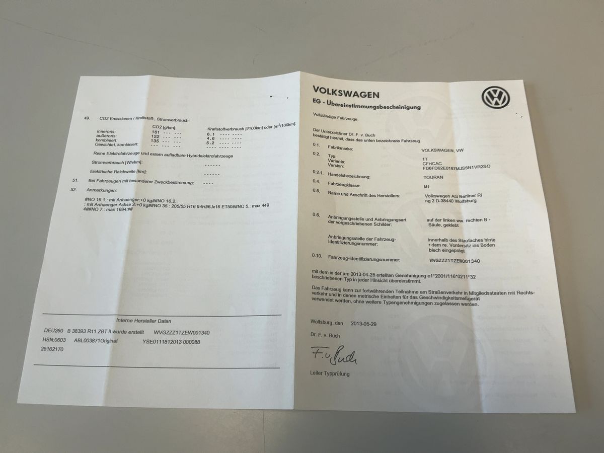 Volkswagen Touran d'occasion