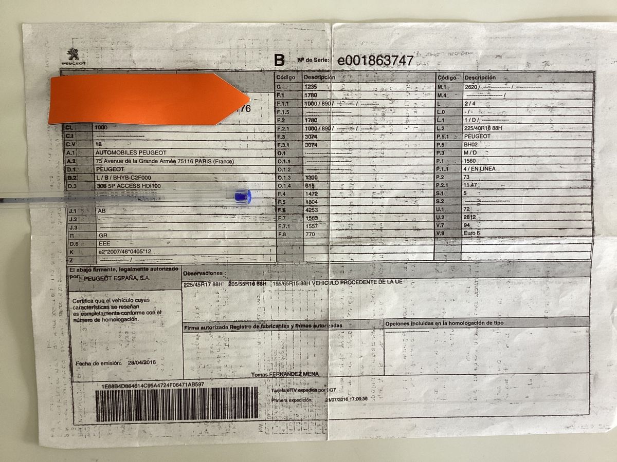 Peugeot 308 1.6 Blue-HDi Access