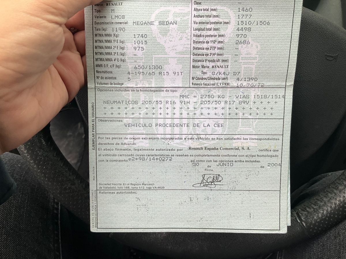 Renault Megane 1.4 Authentique Confort