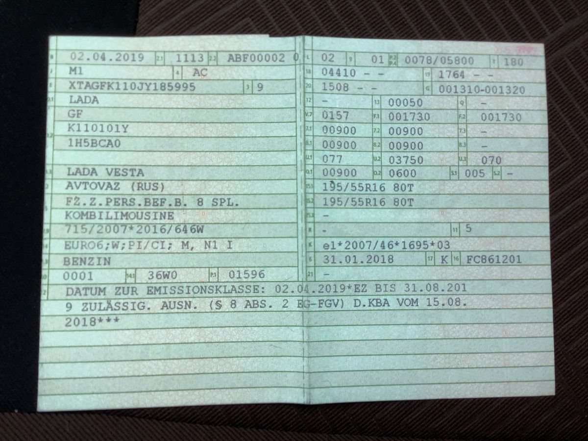 Lada Vesta d'occasion