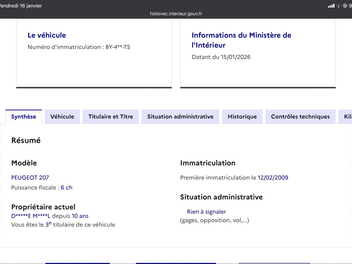 Peugeot 207 d'occasion