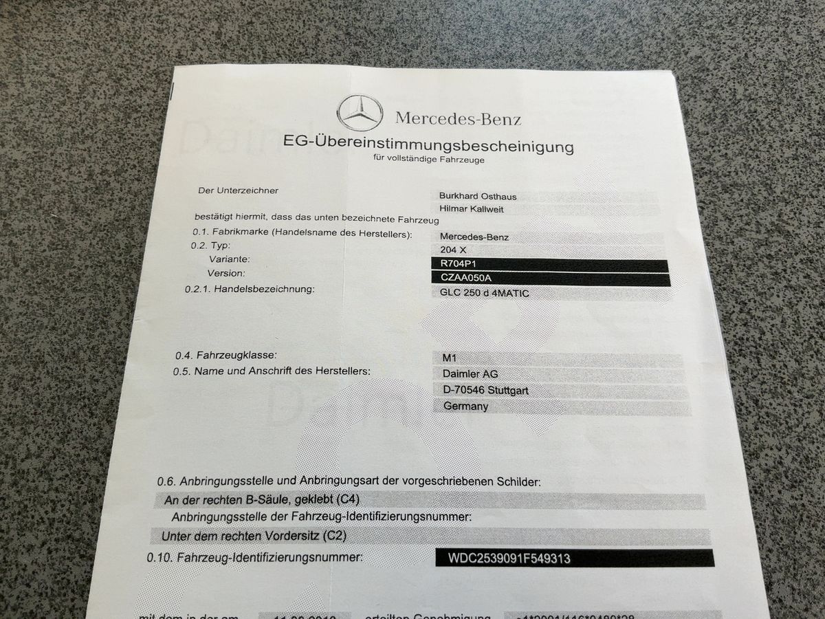 Mercedes-Benz GLC-Klasse d'occasion
