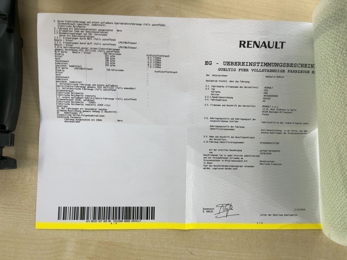 Renault Koleos d'occasion