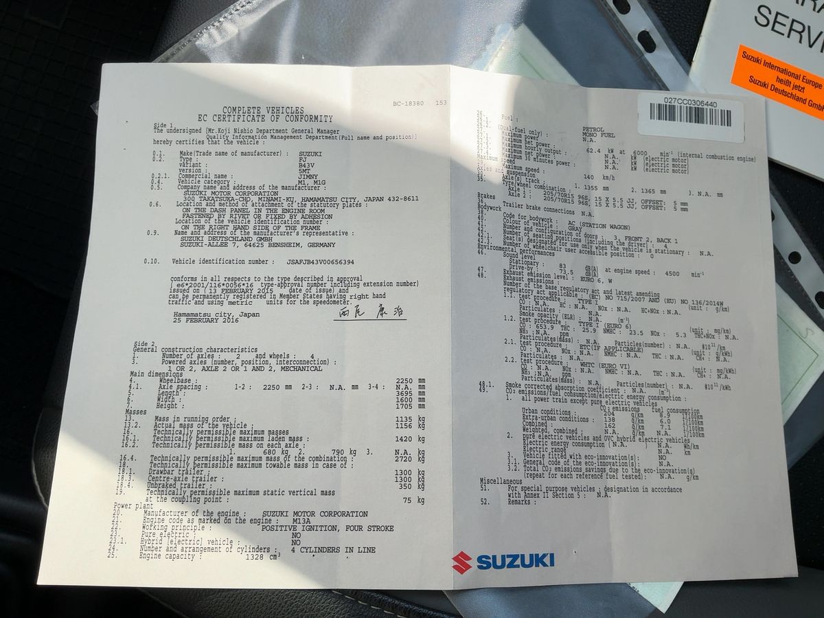 Suzuki Jimny d'occasion