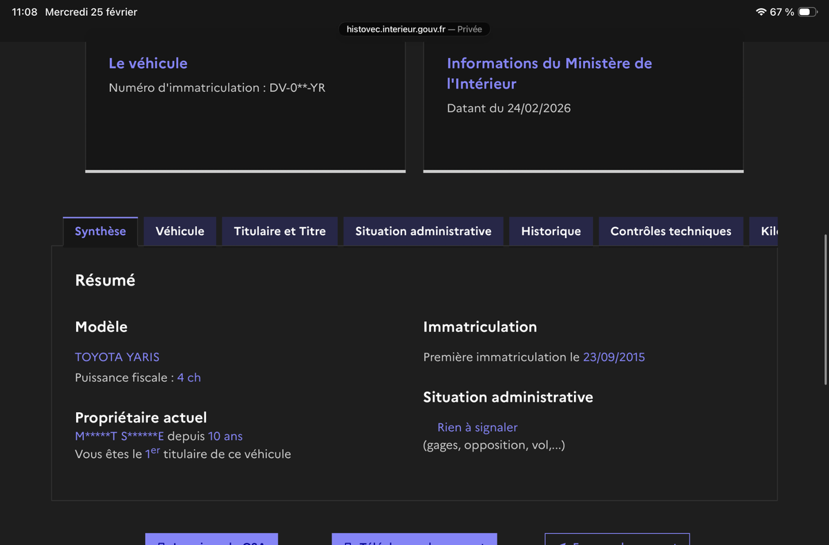 Toyota Yaris d'occasion