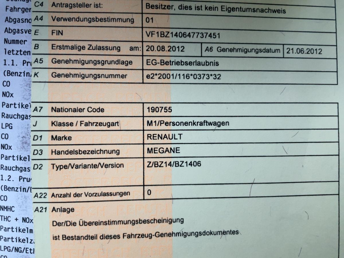 Renault Megane d'occasion