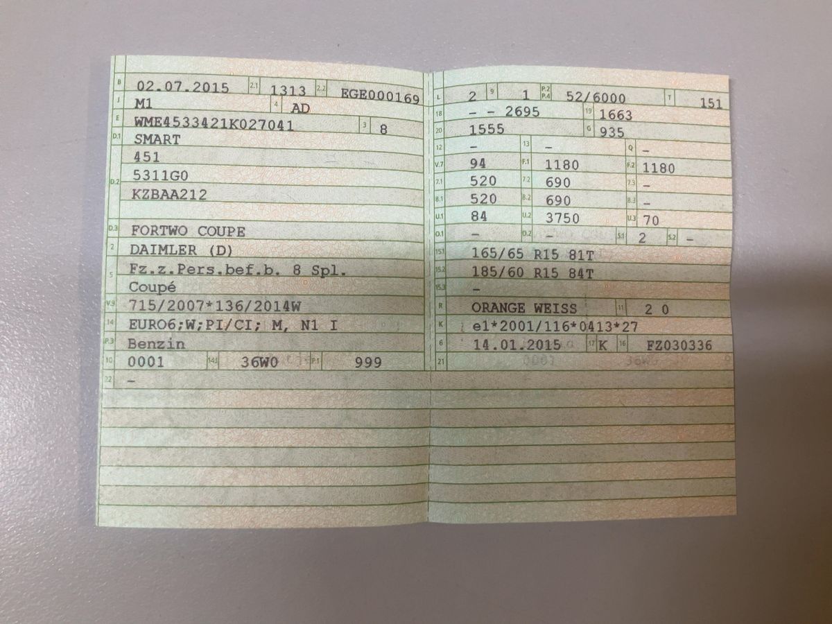 Smart fortwo d'occasion