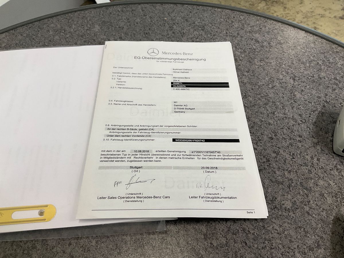 Mercedes-Benz C-Klasse d'occasion