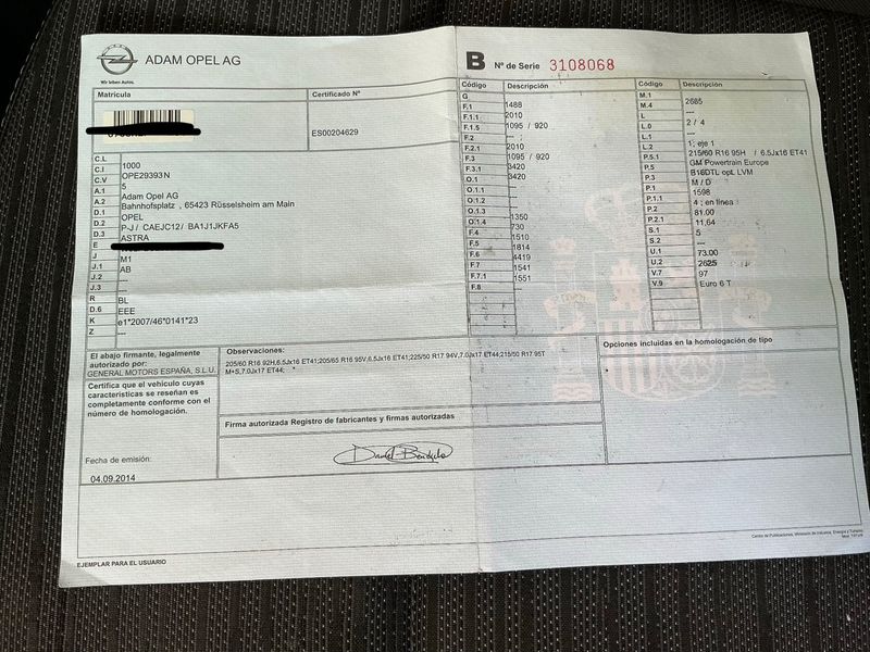 Opel Astra 1.6 CDTI DPF Selective — zdjęcie 16