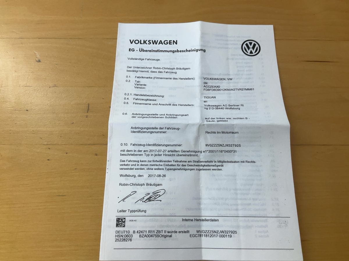 Volkswagen Tiguan d'occasion