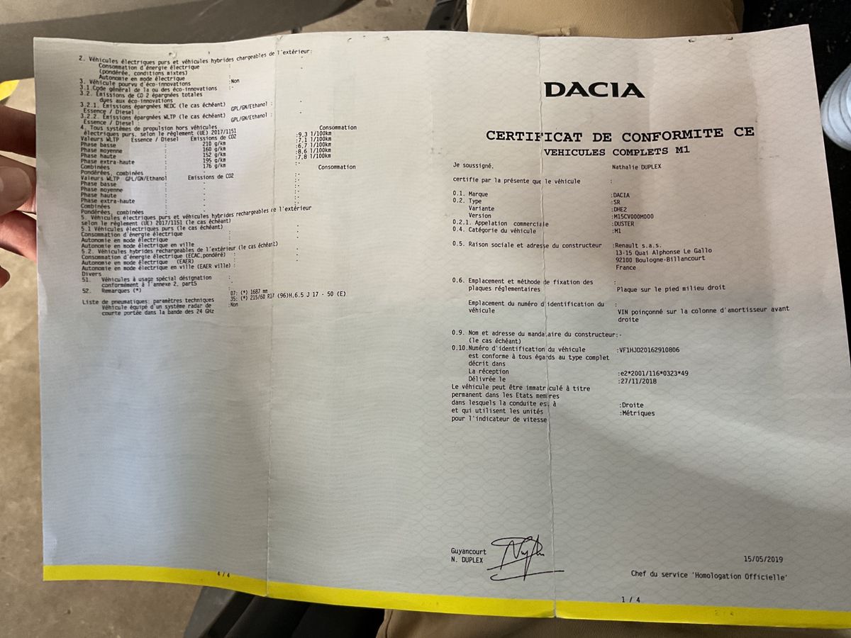 Dacia Duster 1.6 SCe Comfort