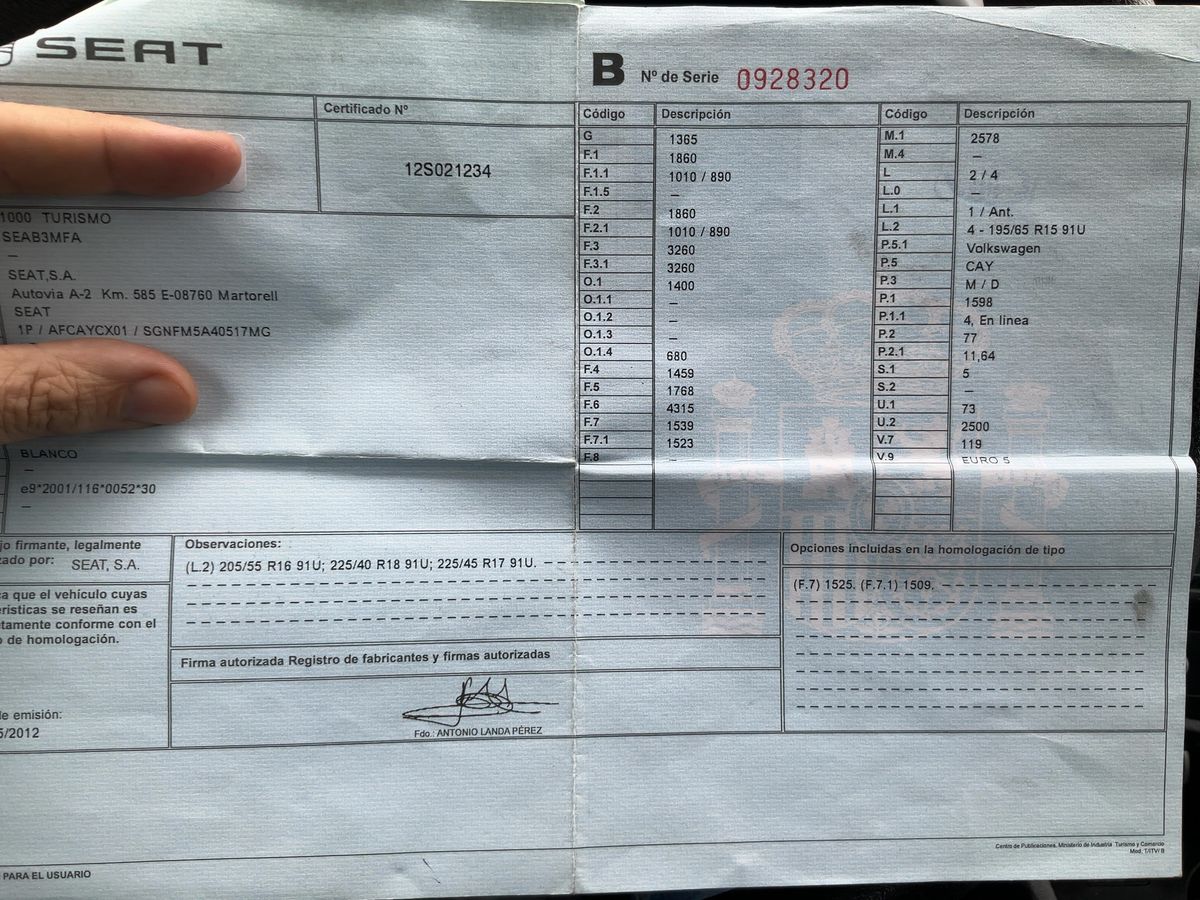 Seat Leon 1.6 TDI Reference Copa