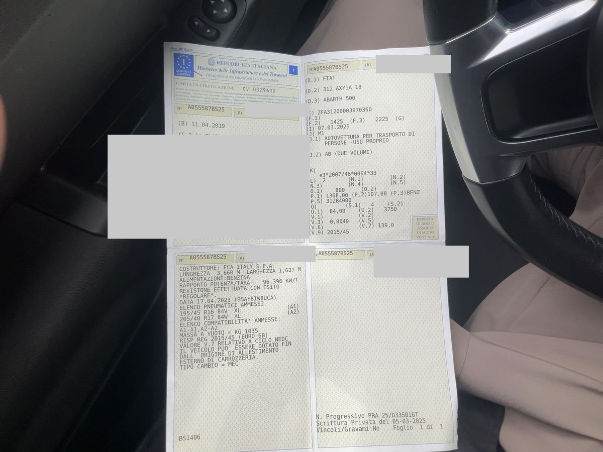Abarth 595 d'occasion