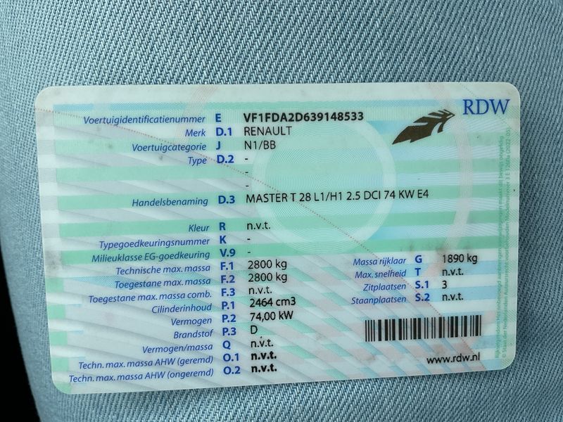 Renault Master 2.5 dCi L1H1 Kasten — zdjęcie 5