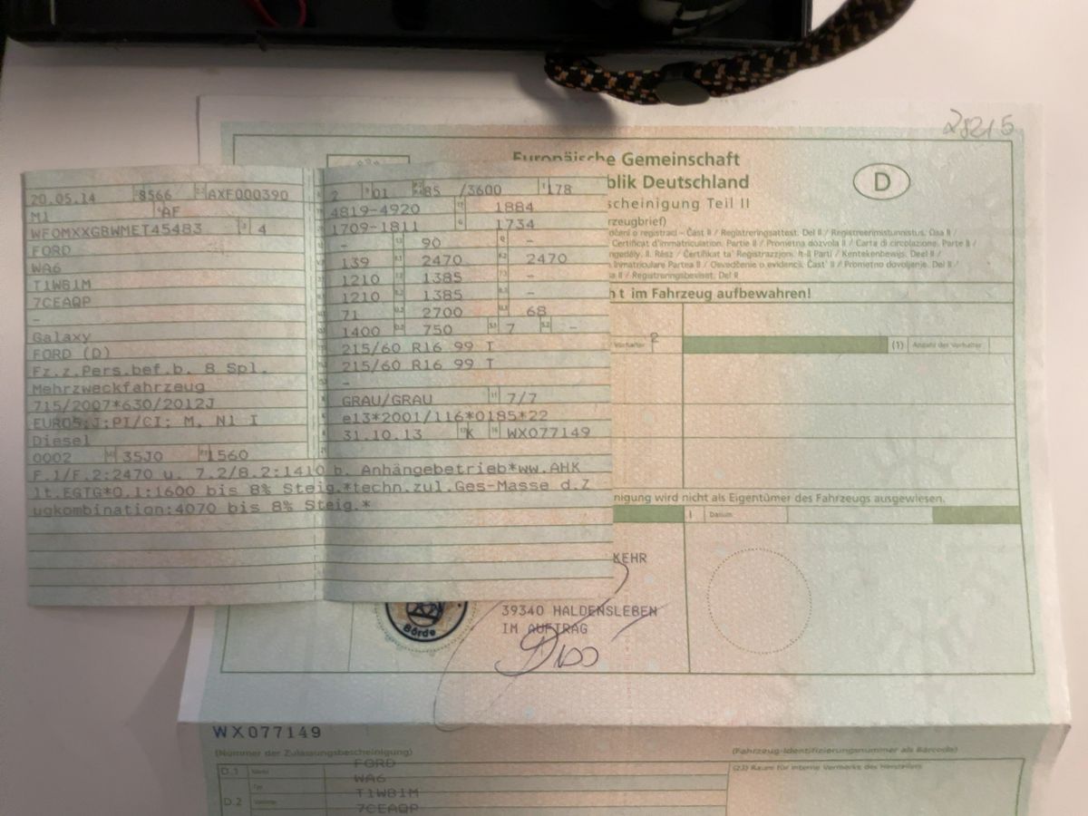 Ford Galaxy 1.6 TDCi Business Edition