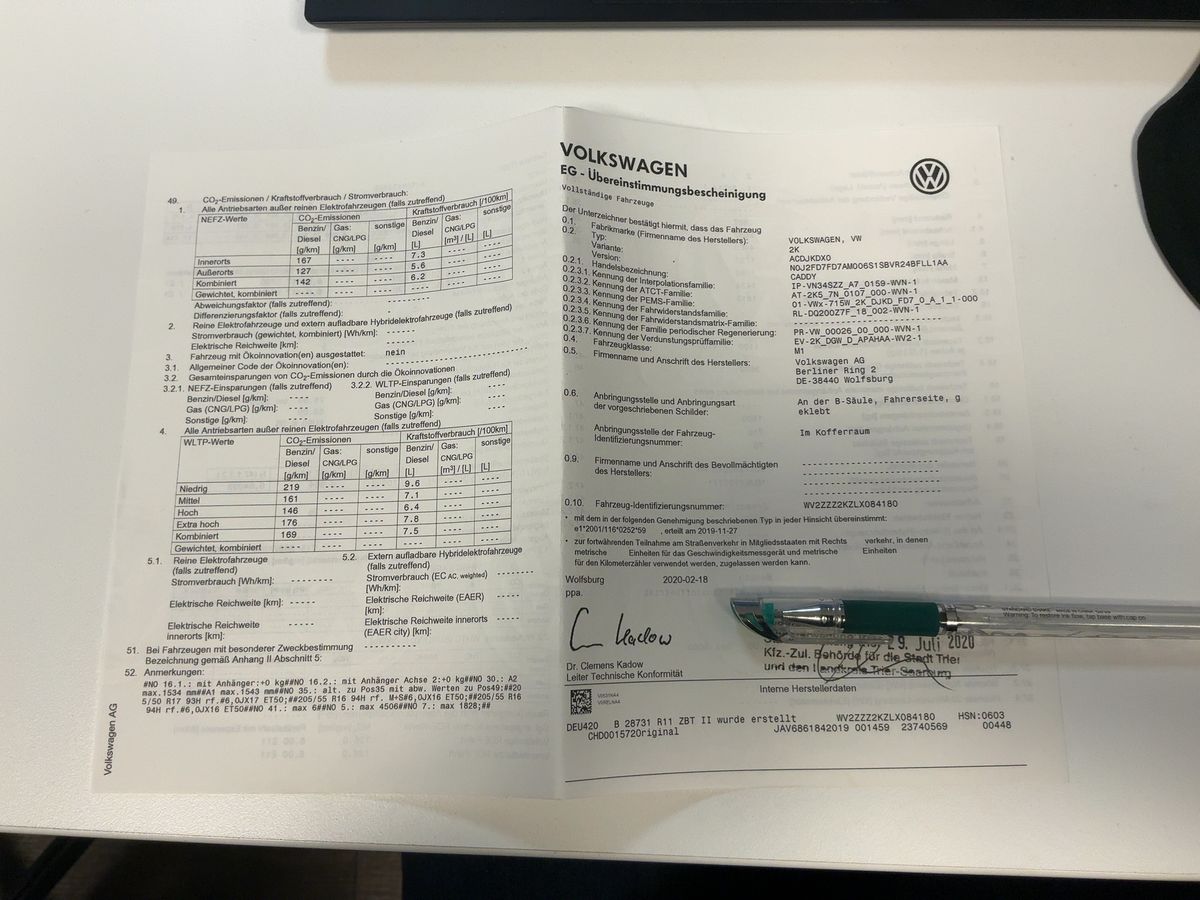 Volkswagen Caddy d'occasion