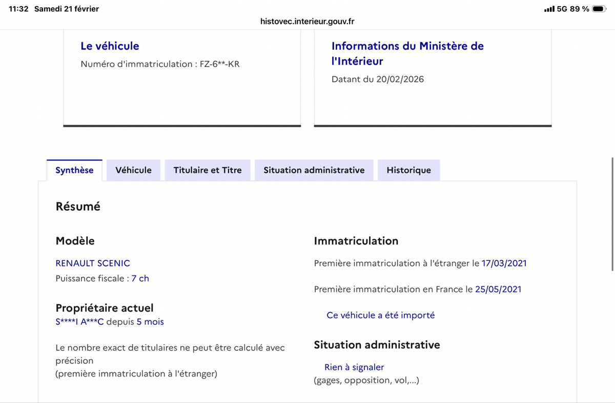 Renault Grand d'occasion