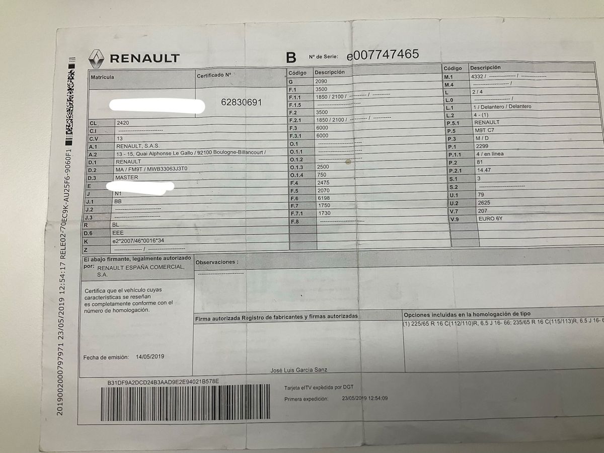 Renault Master d'occasion