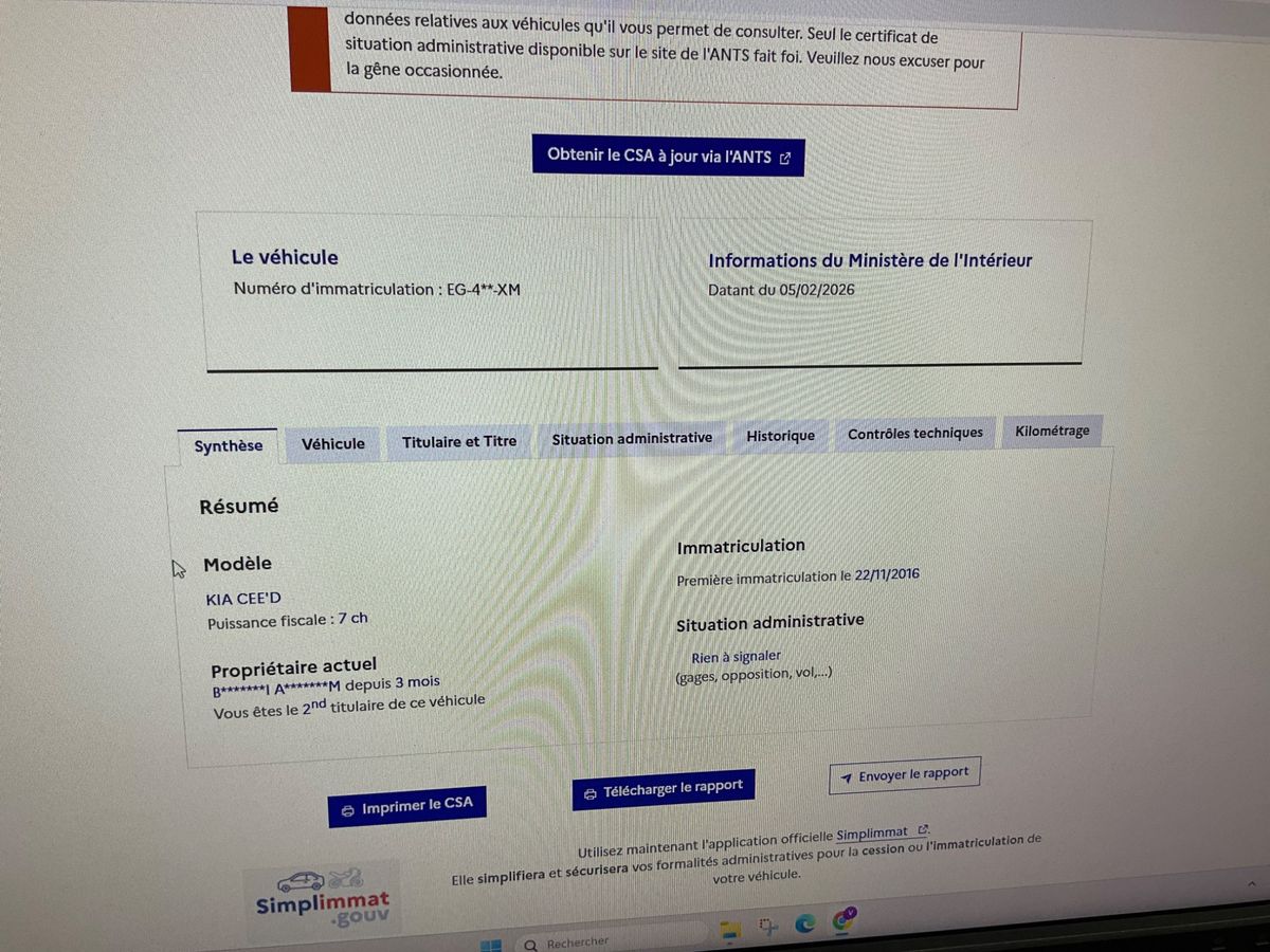 Kia cee'd d'occasion