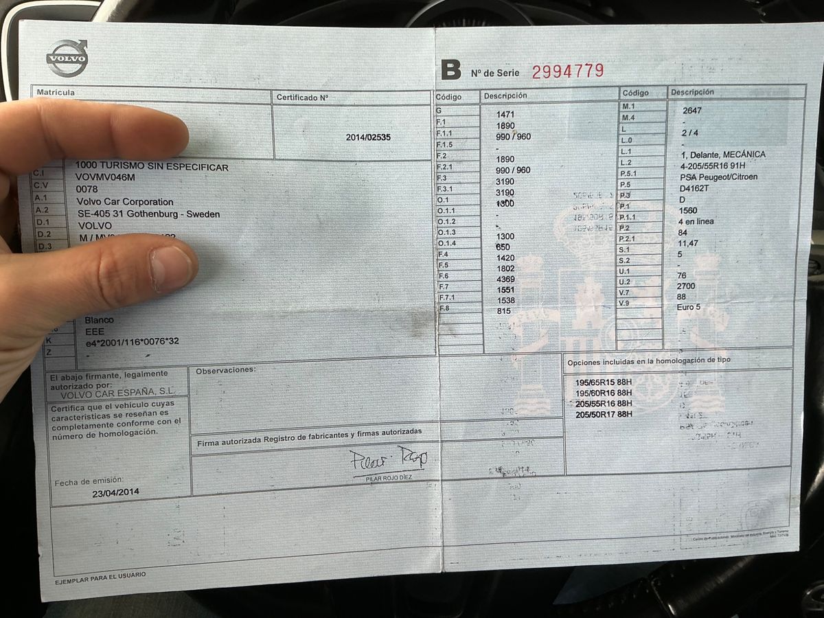 Volvo V40 1.6 D2 Kinetic