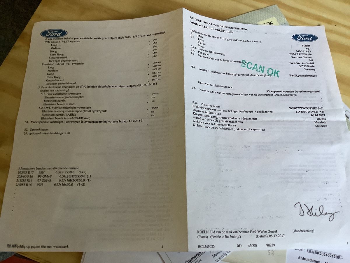 Ford Tourneo d'occasion